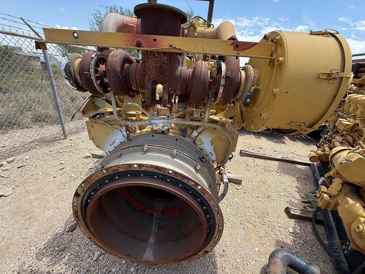 Used CATERPILLAR 3512 DRILLING MUD PUMP DIESEL ENGINE