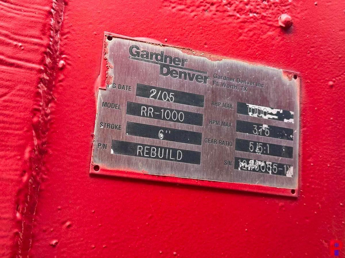 Used WESTERN ROUGH RIDER 1000 HP 10K TRIPLEX DOUBLE PUMP TRAILER