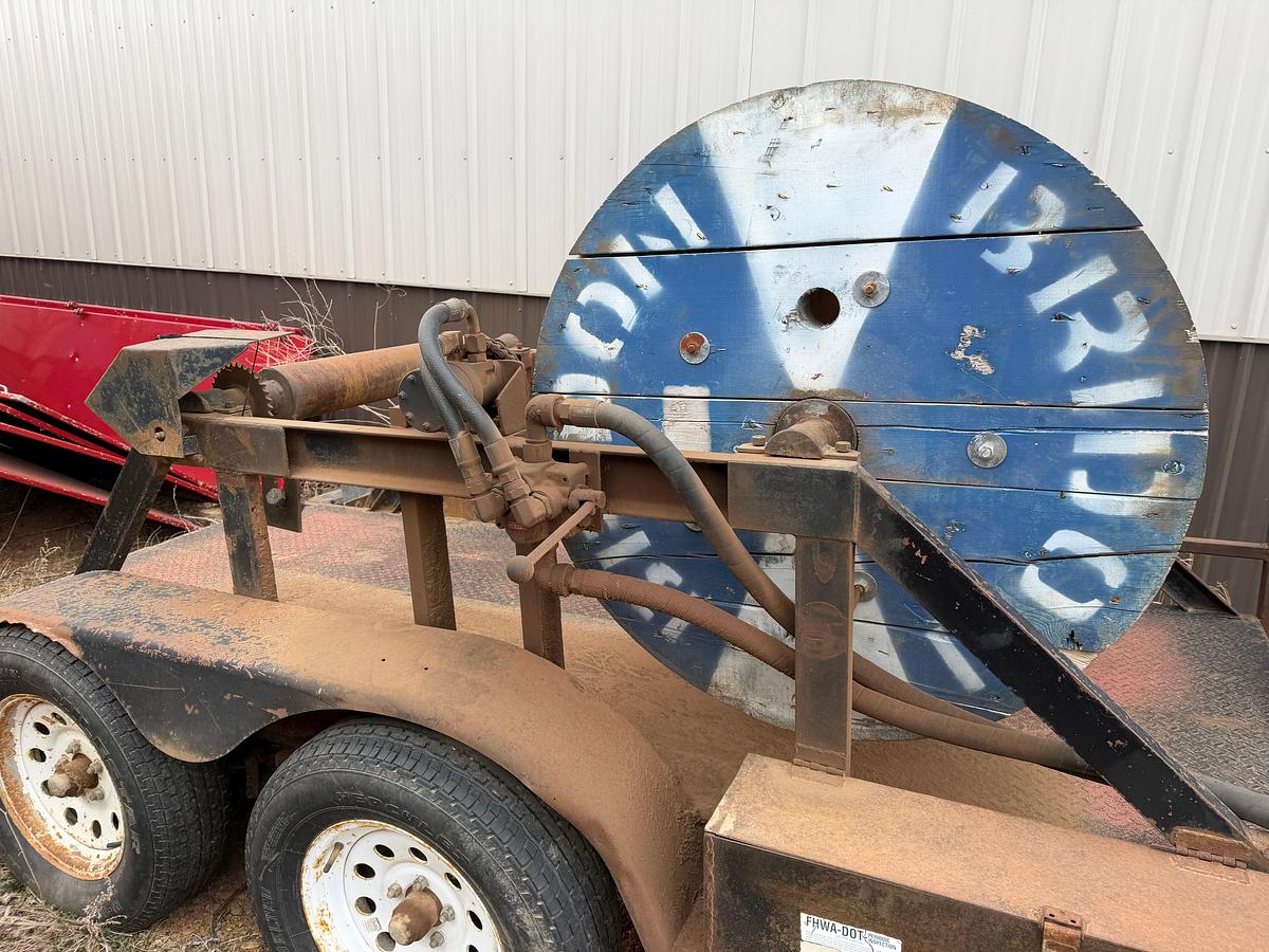 Used SHOPBUILT SPOOLING TRAILER