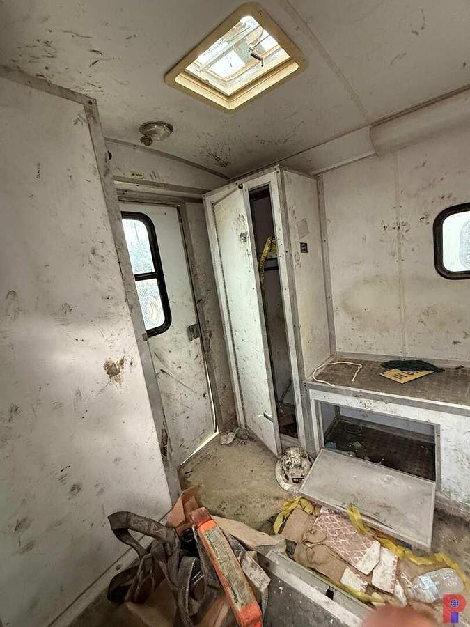 Used 2015 FOREST RIVER 12’ T/A BUMPER PULL CREW / DOGHOUSE TRAILER