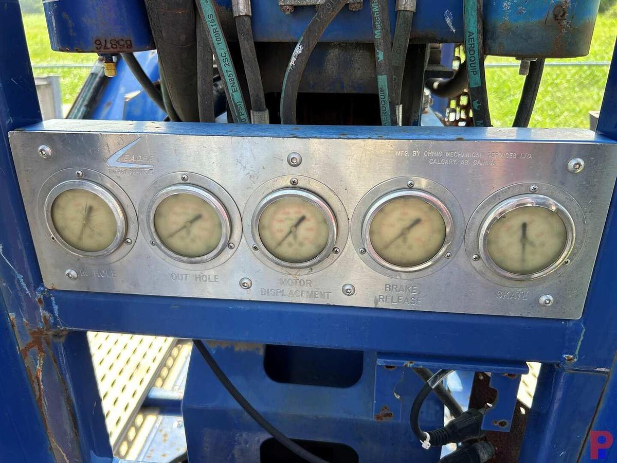 Used LEADER ENERGY COILED TUBING UNIT ON TRI AXLE TRAILER