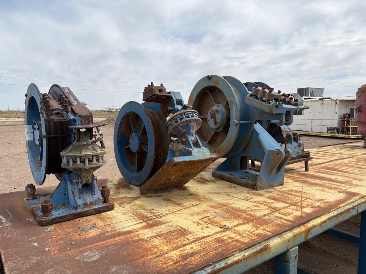 Used (4) cable reels