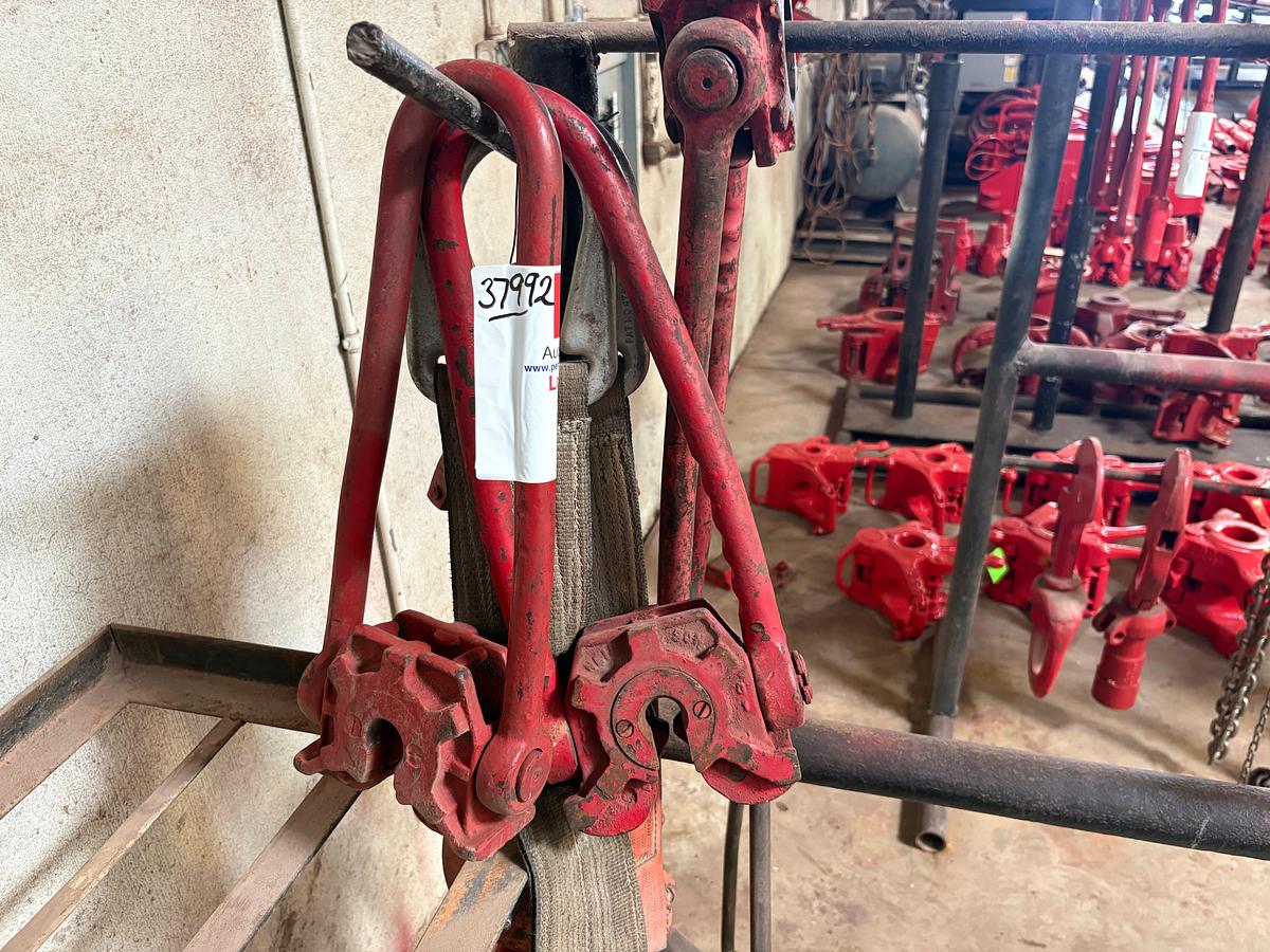 Used (3) Nelson plate type rod elevators