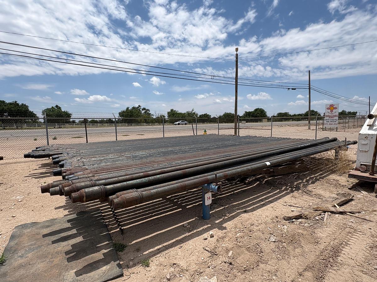 Used (58 JTS) of unused 4-1/2” G105 drill pipe