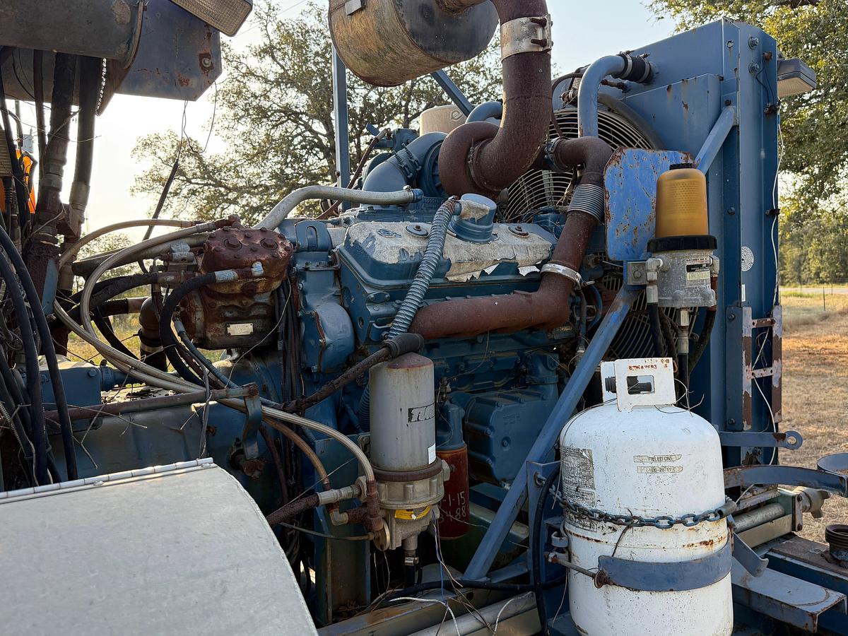 Used 2003 TES T/A DIESEL FIRED NITROGEN PUMP TRAILER