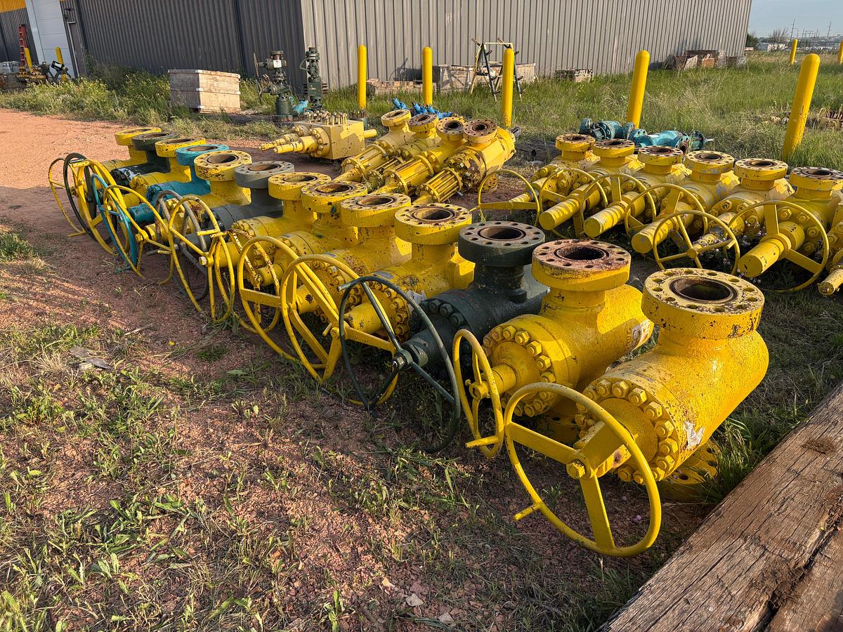 Used (13x$) 7-1/16” 5k gate valves