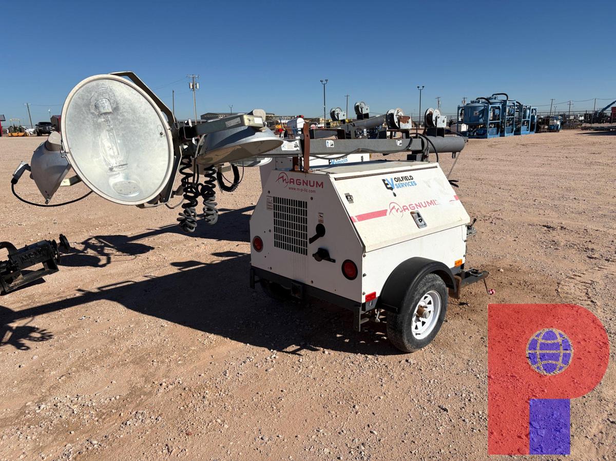 Used MAGNUM MLT4060K 6KW S/A BUMPER PULL LIGHT TOWER
