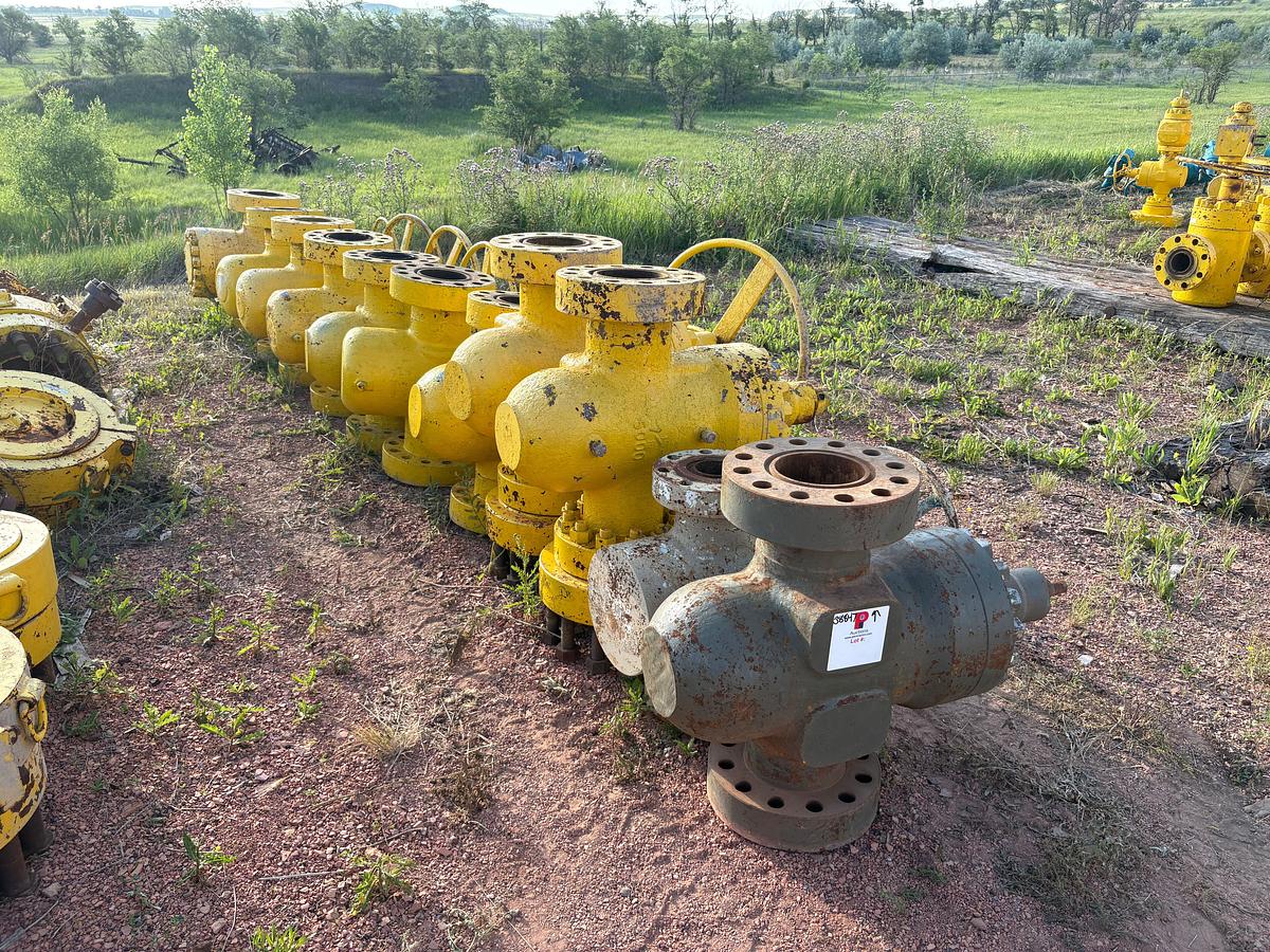 Used (11 x $) (10) 7-1/16” 5k gate valves & (1) 4-1/16” gate valve