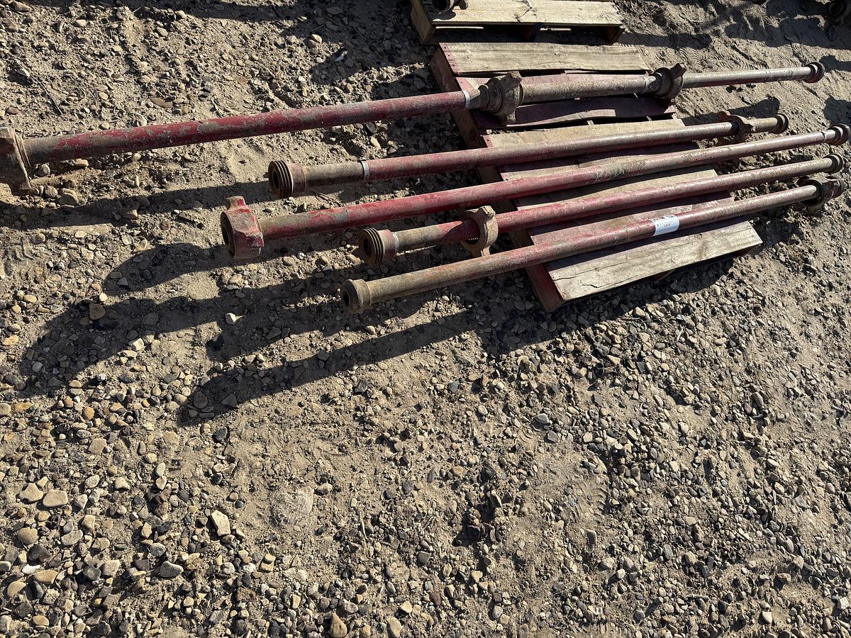 Used PALLET W/ (5 X $) JTS  VARIOUS LENGTHS 2” FIG 1502 15K WP FLOW IRON