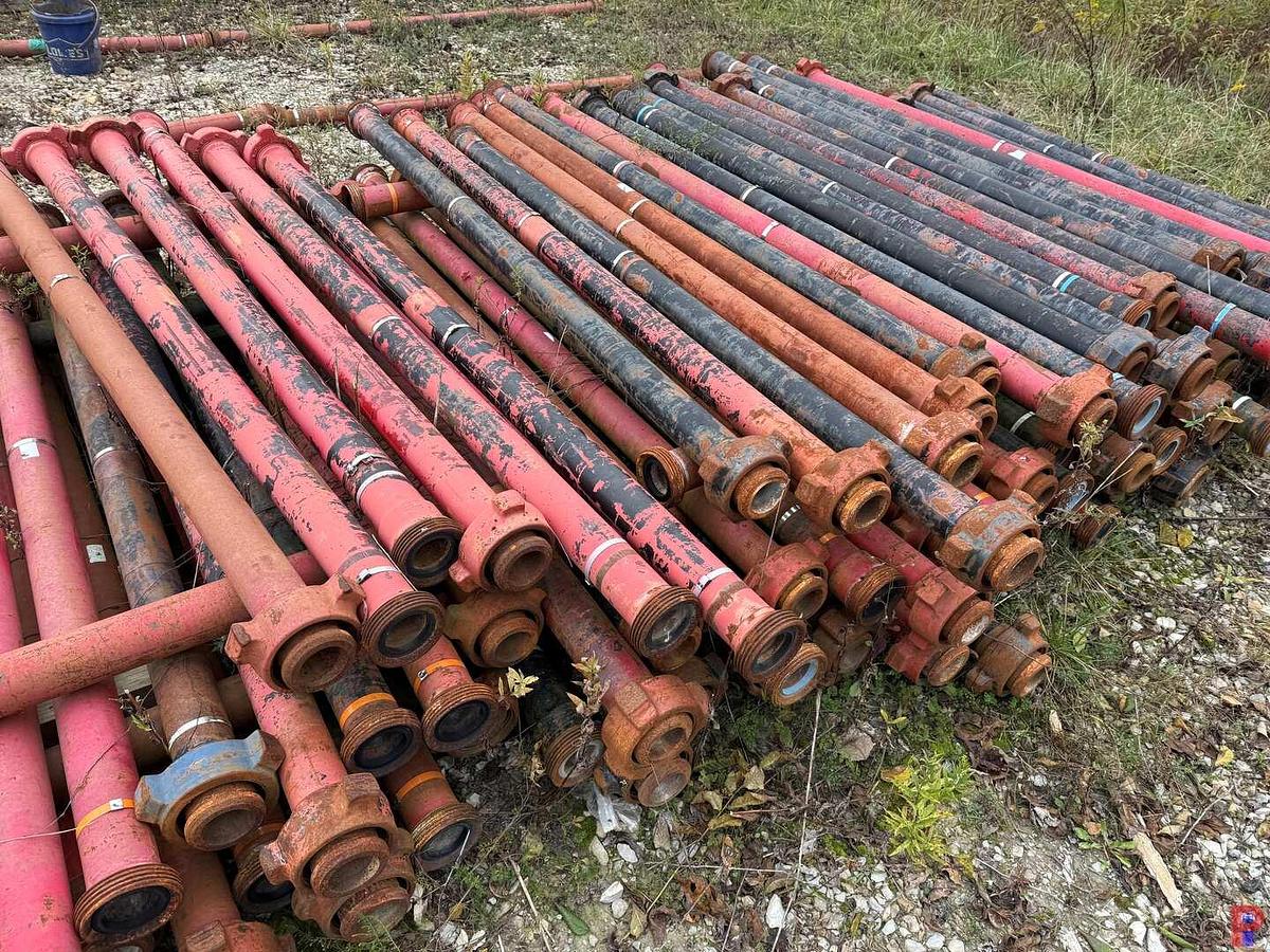 Used (25 X $) (25) 8’-10’ JTS 3” FIG 1502 15K WP FLOW IRON