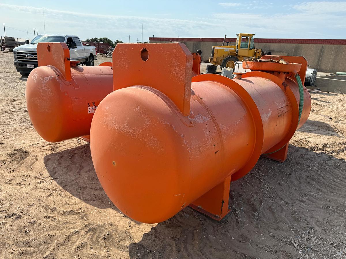 Used (2) DOT-412 750-GALLON  ACID TANKS