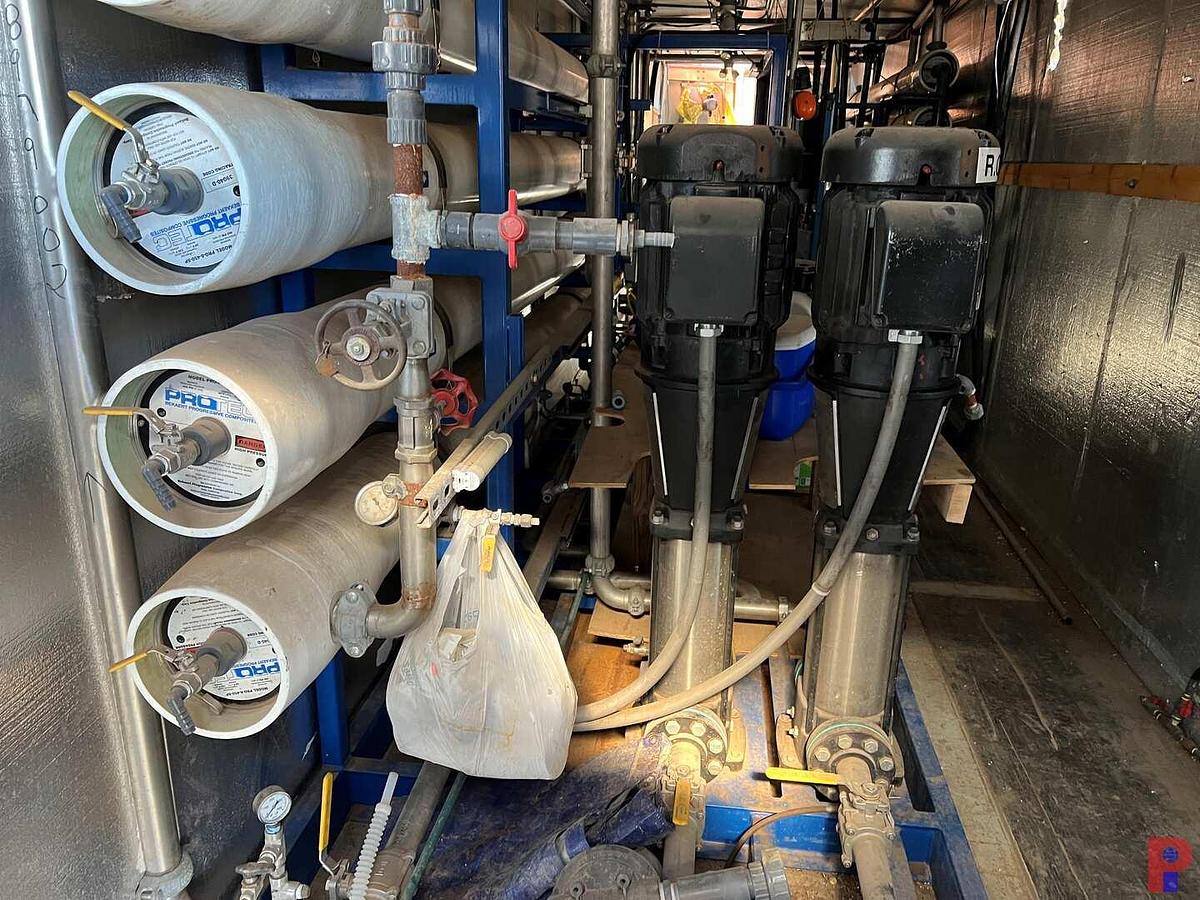 Used DUAL FRAC TANK WATER TREATMENT SYSTEM