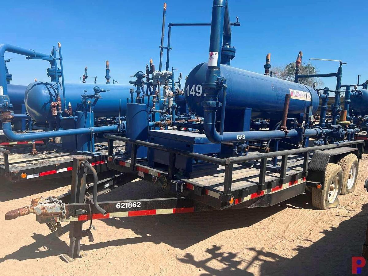 Used TRLR MTD 10’ X 30” 1440PSI HORIZONTAL SEPARATOR