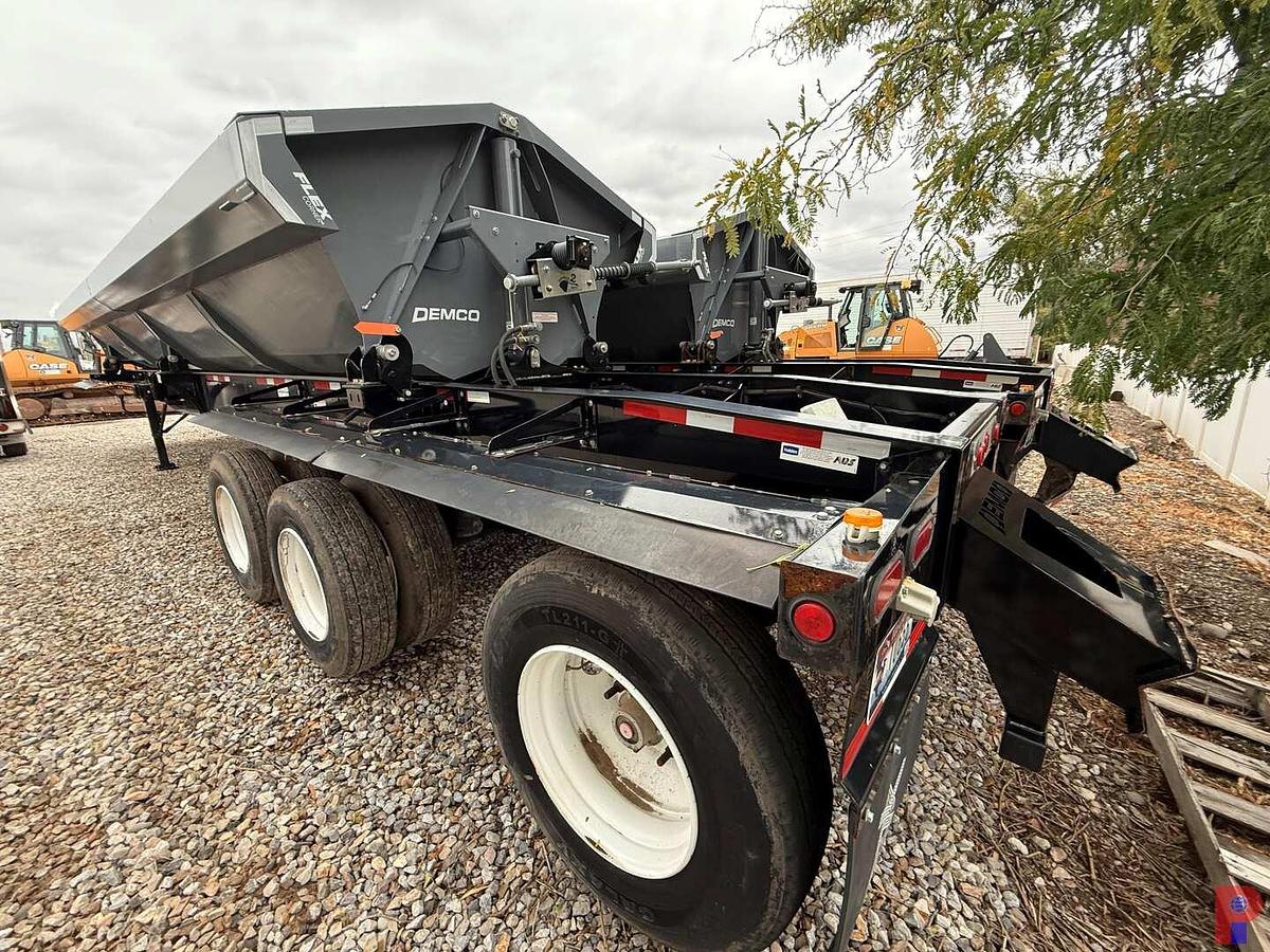 Used 2022 DEMCO 46’ TRI AXLE SIDE DUMP TRAILER