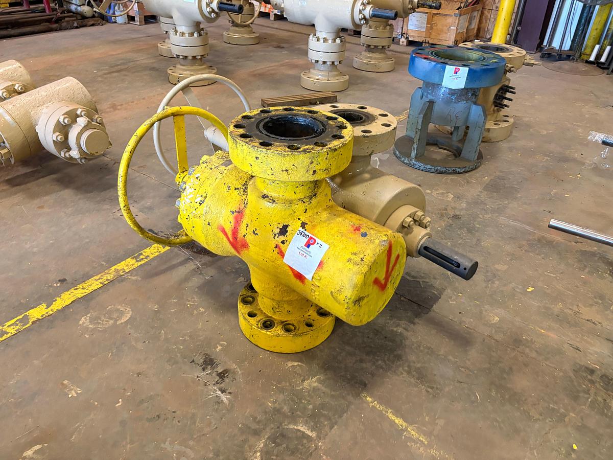 Used (1) 4-1/16” 15k gate valve & (1) 7-1/16” 5k gate valve
