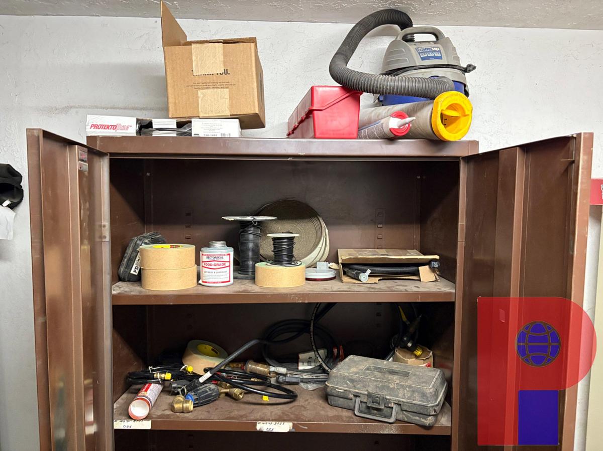 Used CONTENTS OF SHOP SUPPLY ROOM