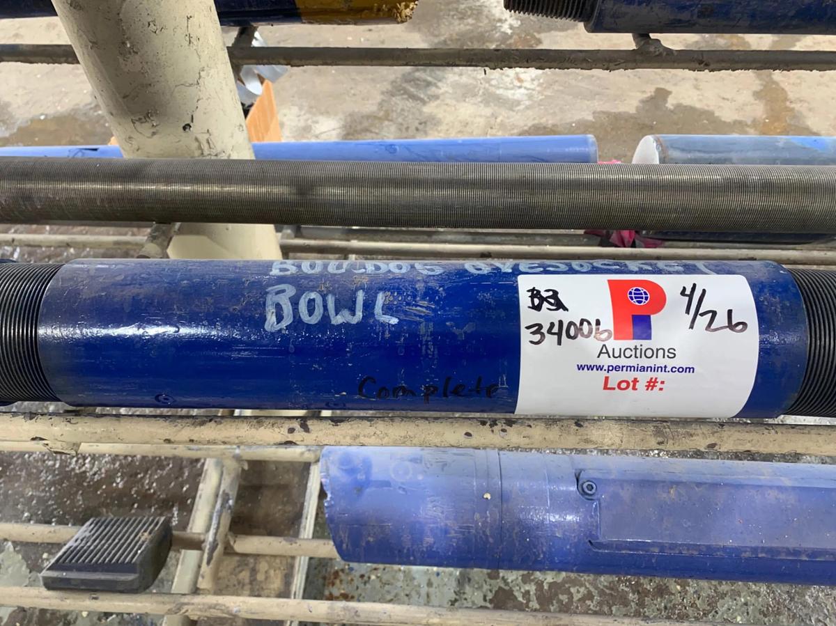 Used Complete Bulldog Oversocket 2 3/8” Top Sub w/ 3 3/4” OD Cut Lip Guide