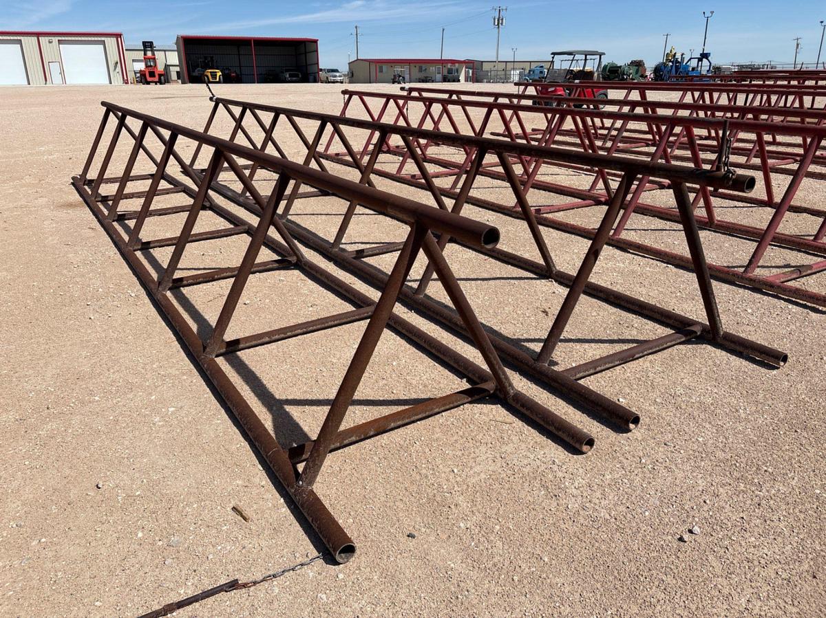Used (2 X $) 28’ x 42” triangle pipe racks