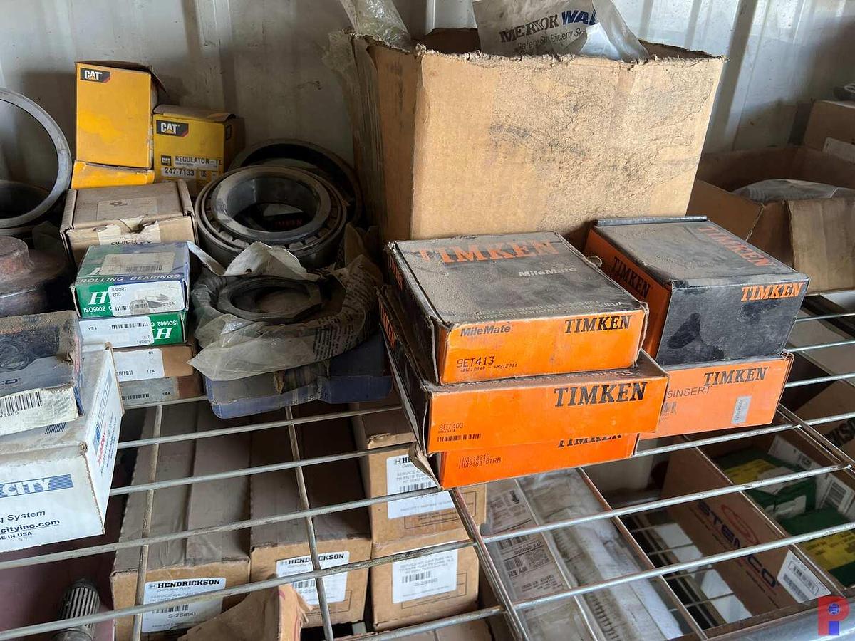 Used ENTIRE TW0 & THREE RACK SHELVES TO INCLUDE: 8-BREATHER FILTERS, AIR FILTERS, AIR FILTER REGULATER & SEE DETAILS