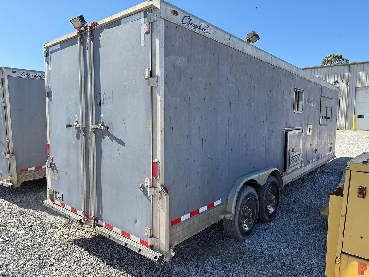 Used 2014 WELCHEL ENTERPRISES 35’ T/A GENERATOR POWERED OFFICE / CARGO TRAILER