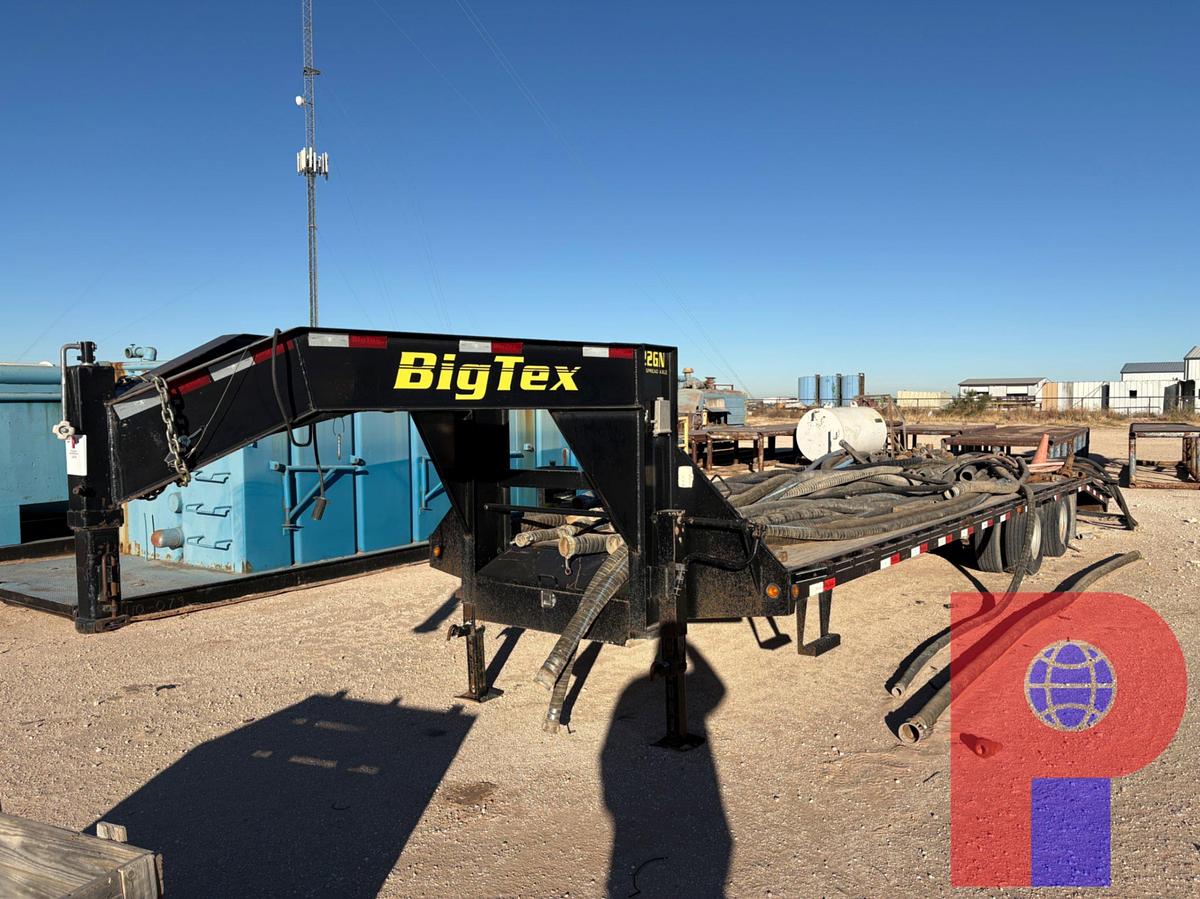 Used 2013 BIG TEX 30’ X 102” T/A GOOSENECK TRAILER