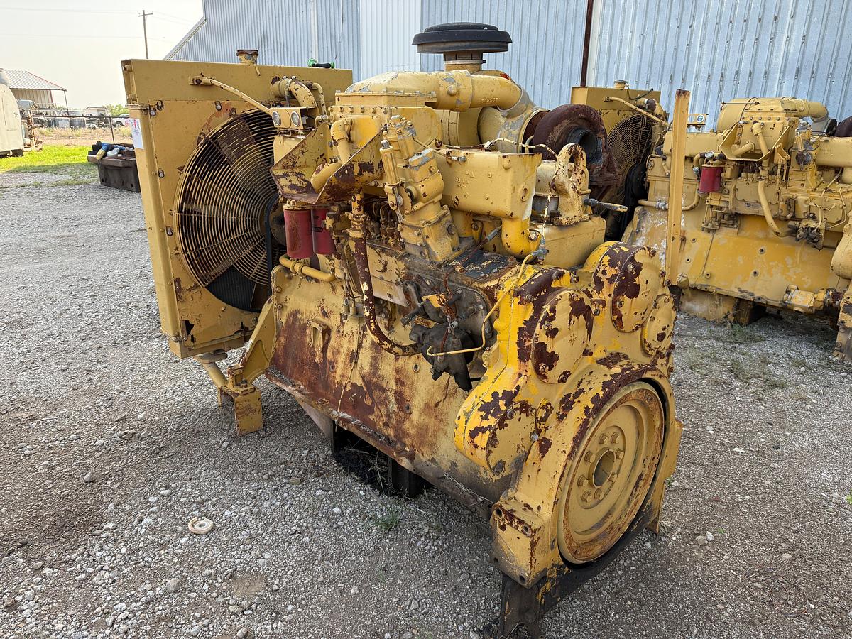 Used CATERPILLAR D353 DIESEL ENGINE W/ RADIATOR