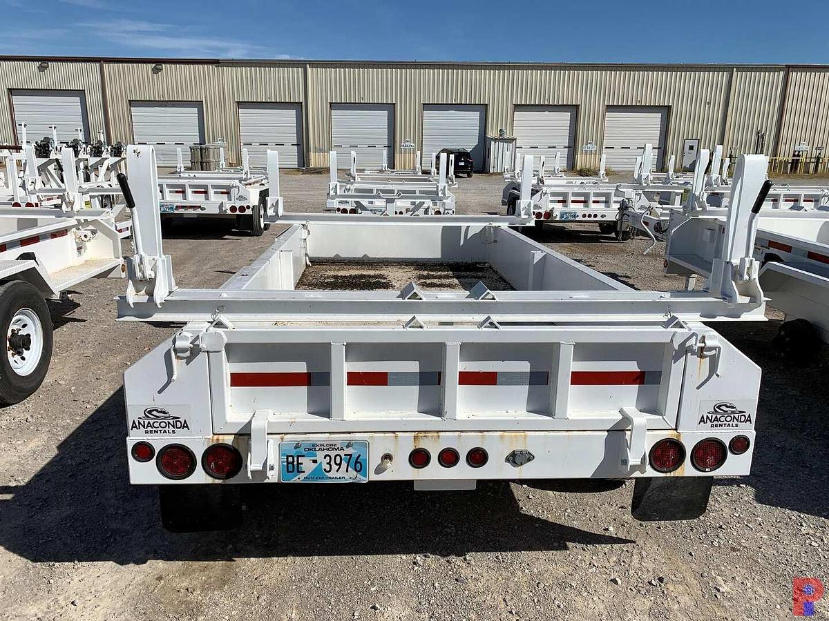 Used 2017 BROOKS BROTHERS TRAILERS  21’ T/A PINTLE HITCH POLE TRAILER