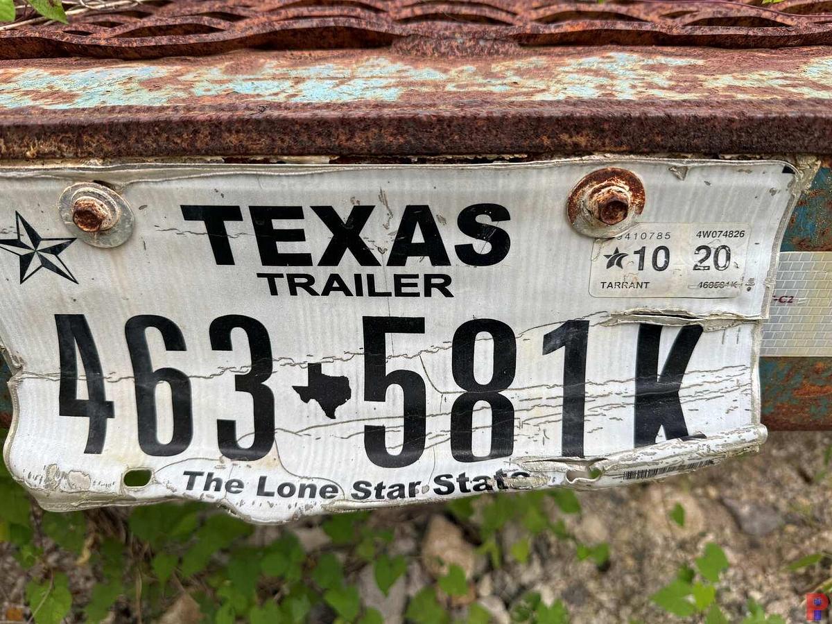 Used 2015 UNITED TRAILER 22’ X 102” T/A GOOSENECK HYDRAULIC REEL TRAILER