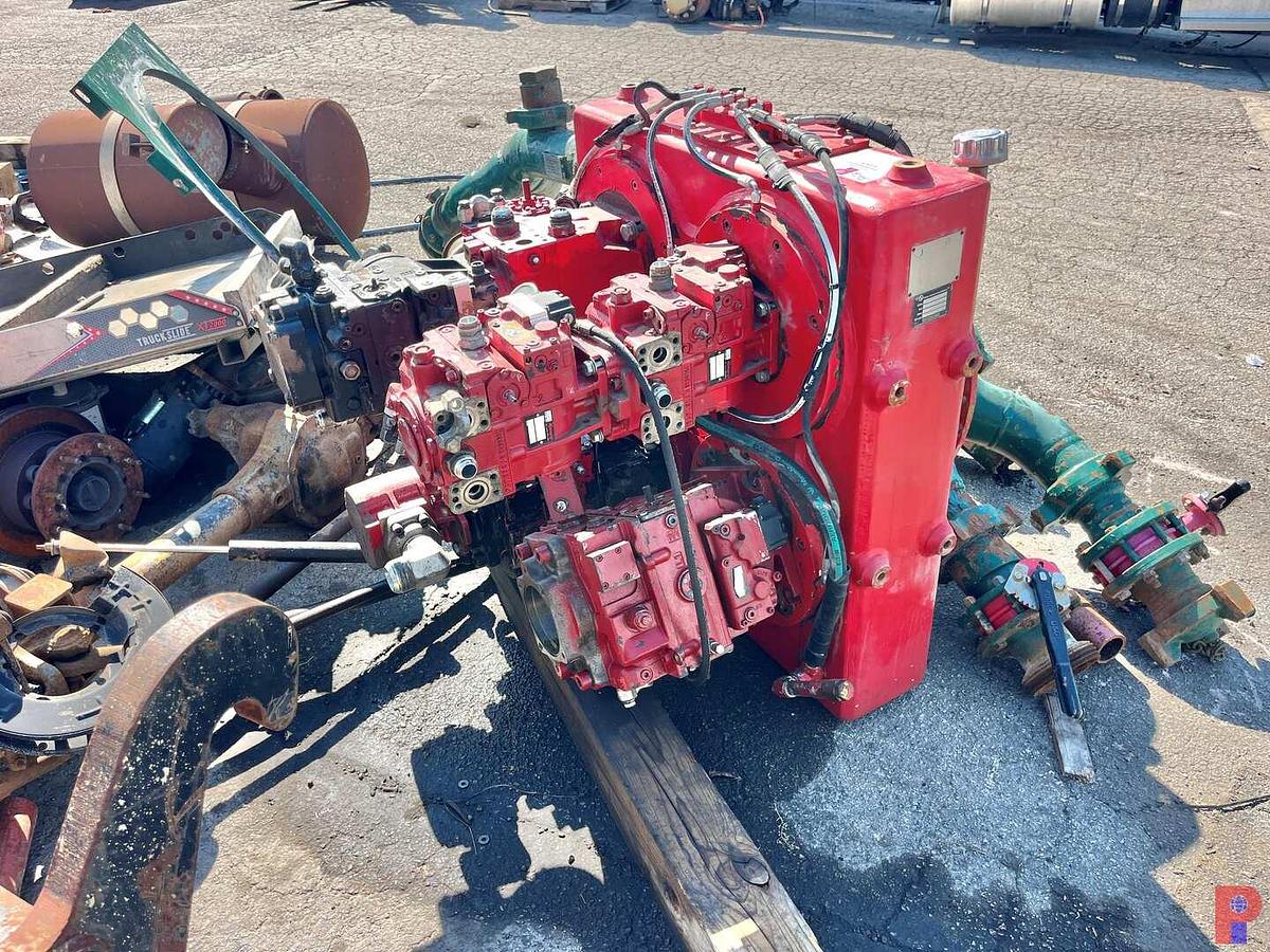 Used NAMCO NMPD-950-4 4-GANG GEAR BOX F/ HYDRAULIC PUMPS