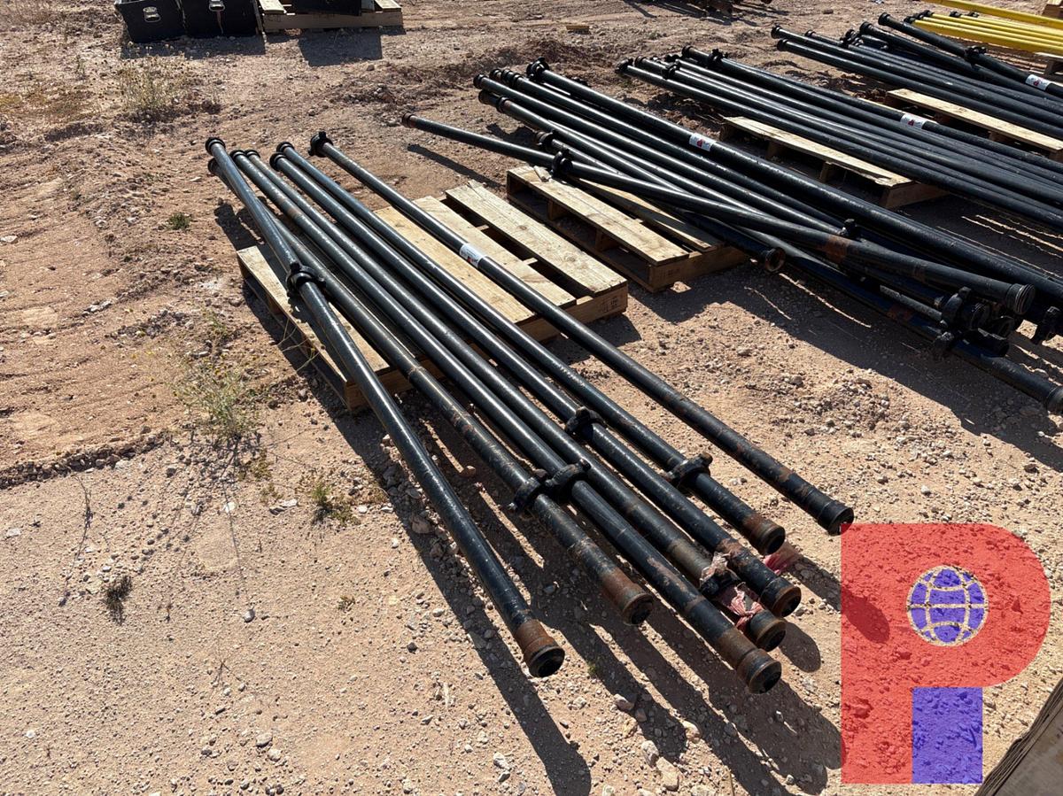 Used (7) JOINTS OF 3" X 10' FIG 200 2K HARDLINE FLOW IRON
