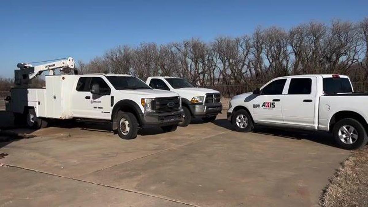 Used 2017 Ford F-550 Super Duty Service Truck W/ Crane