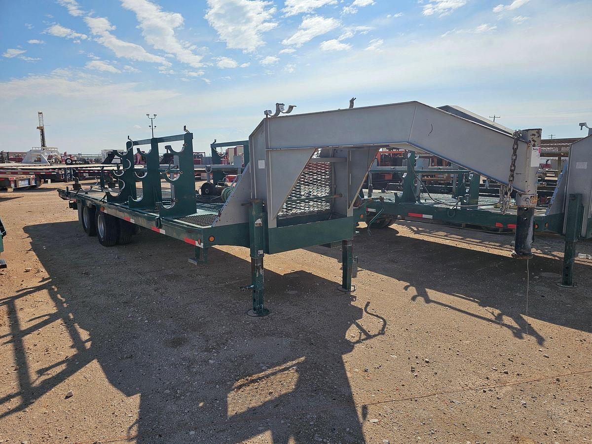Used 2018 TOP HAT TRAILERS 28’ X 102” T/A GOOSENECK WIRELINE TOOL TRAILER