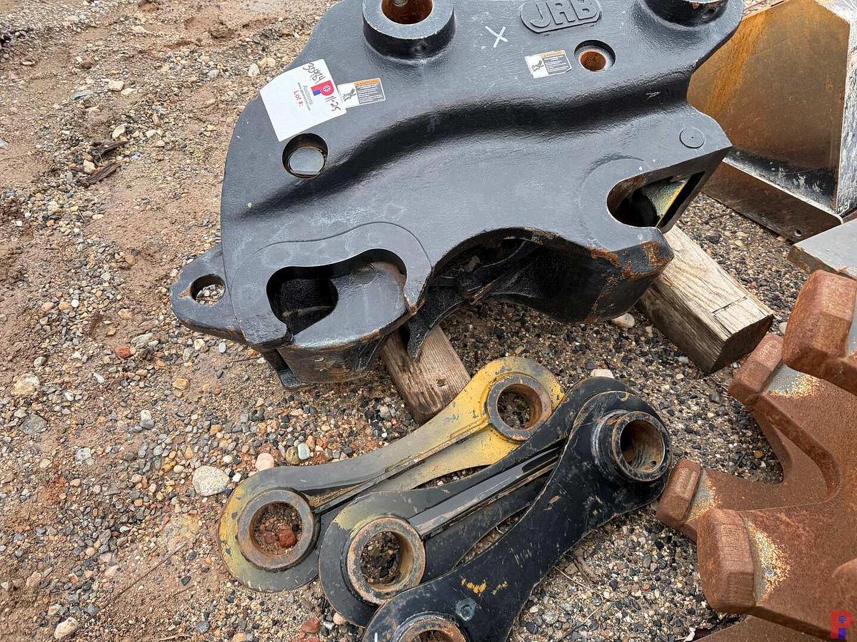 Used UNUSED JRB 25 TON EXCAVATOR POWER LATCH HYDRAULIC QUICK COUPLER