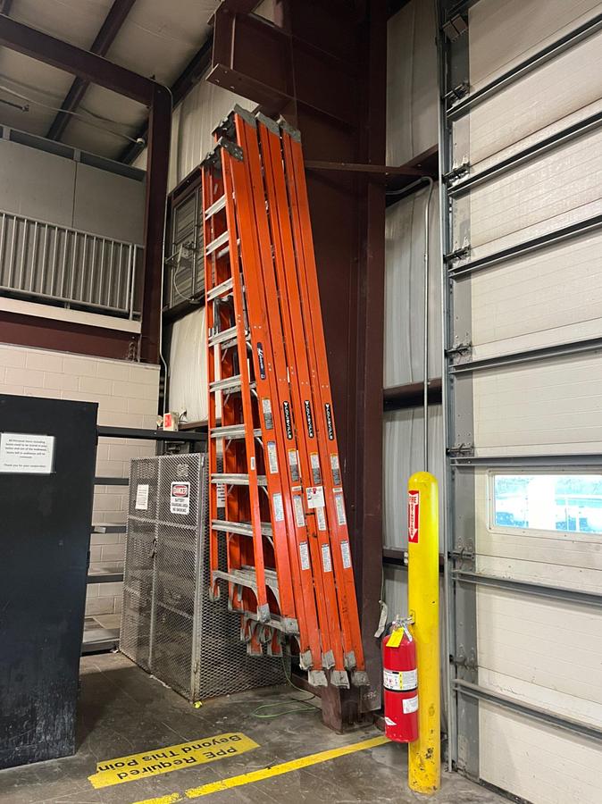 Used (6) LOUISVILLE LADDERS