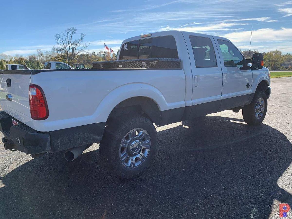 Used 2015 FORD F-350 SUPER DUTY LARIAT POWERSTROKE CREW CAB DIESEL PICKUP