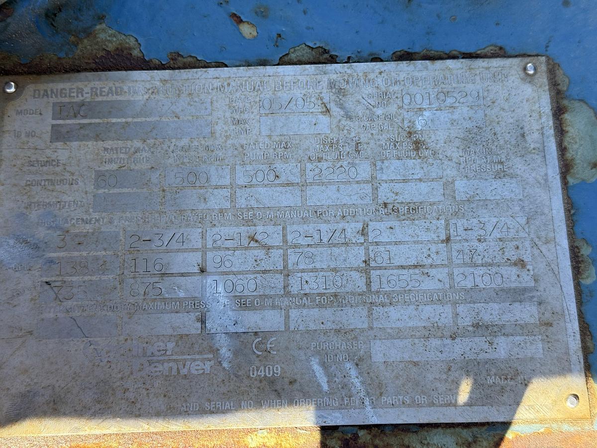 Used 2006 AIR FOAM UNIT P/B (3) CATERPILLAR ENGINES MTD ON PRECISION PUMP & COMPRESSOR T/A DROP DECK TRAILER