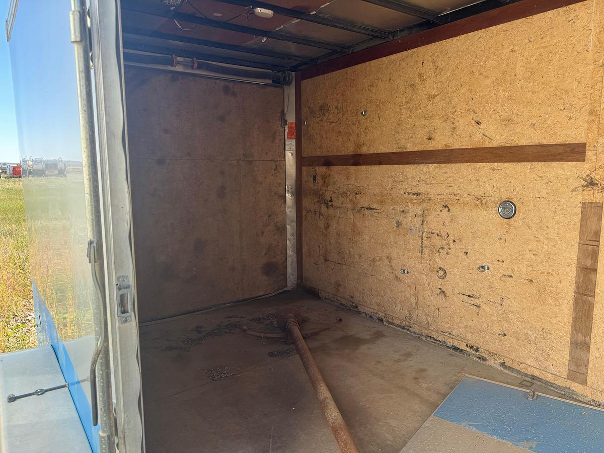 Used 2019 HAULMARK 14' S/A ENCLOSED TRAILER