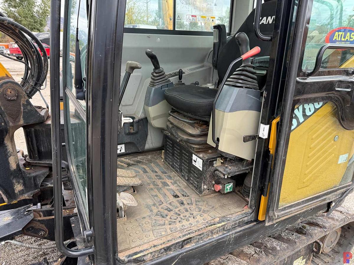 Used 2021 SANY SY80U COMPACT MINI EXCAVATOR **5 YEAR 5000 HOUR WARRANTY FROM IN SERVICE DATE**