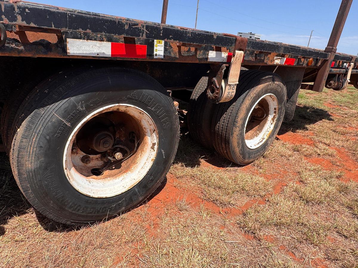 Used 2014 PJ 40' TANDEM DUAL WHEEL FLATBED TRAILER