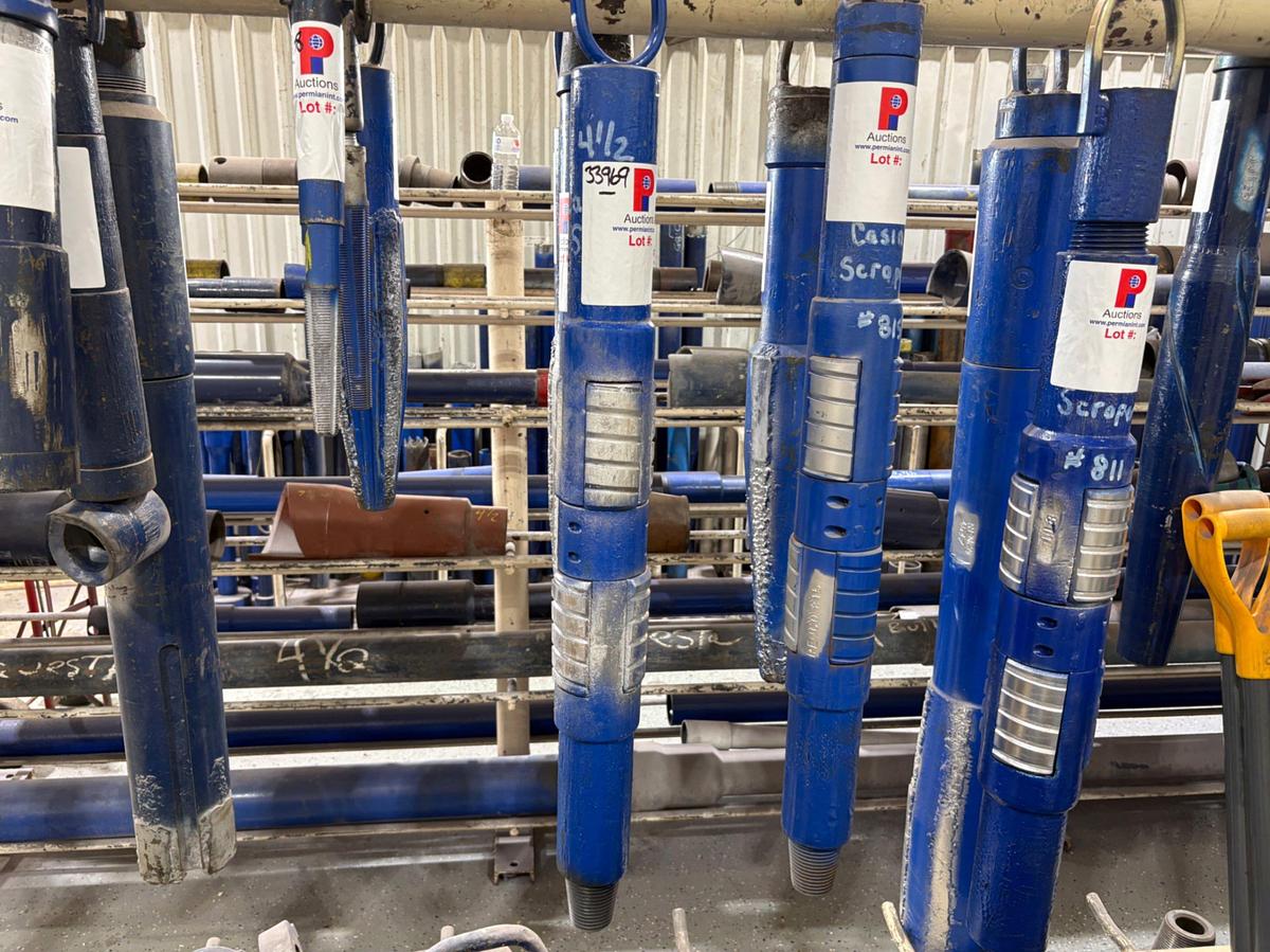 Used 4-1/2”od casing scraper