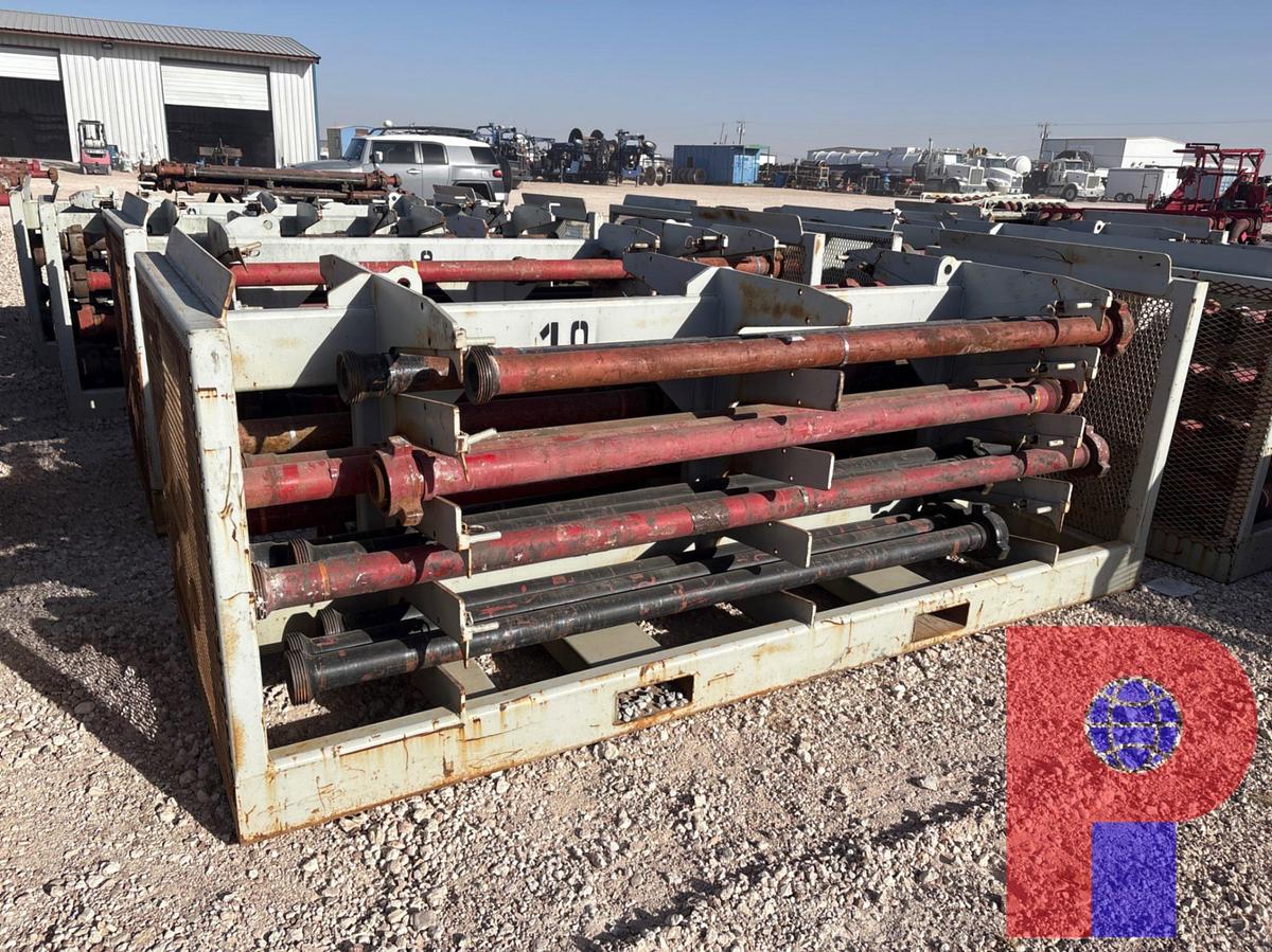 Used (31) JTS. OF 3” FIG 1502 15K WP FLOW IRON ON TRANSPORT RACK