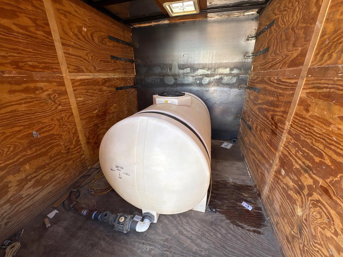 Used 2013 HAULMARK 16’ X 7’ T/A BUMPER PULL EMERGENCY SHOWER TRAILER