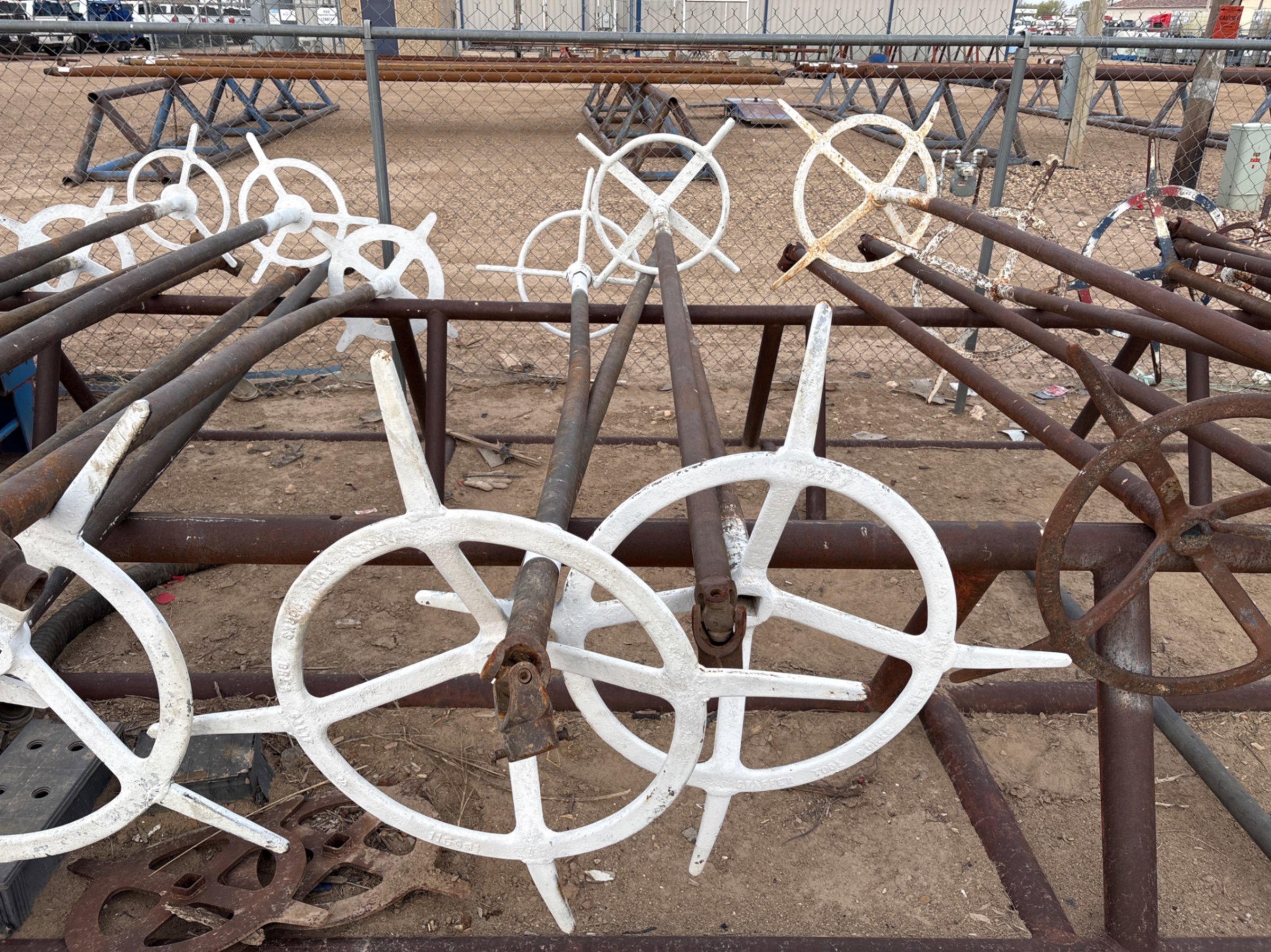 Used (4) manual bop hero wheels