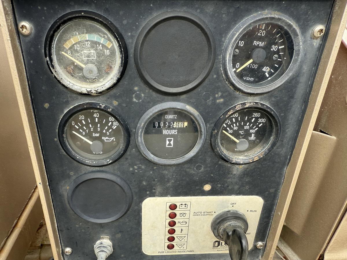 Used 22’ X 102” CEMENT MIXING UNIT MTD ON 2012 BIG TEX 25K GVW DUAL T/A PINTLE HITCH TRAILER