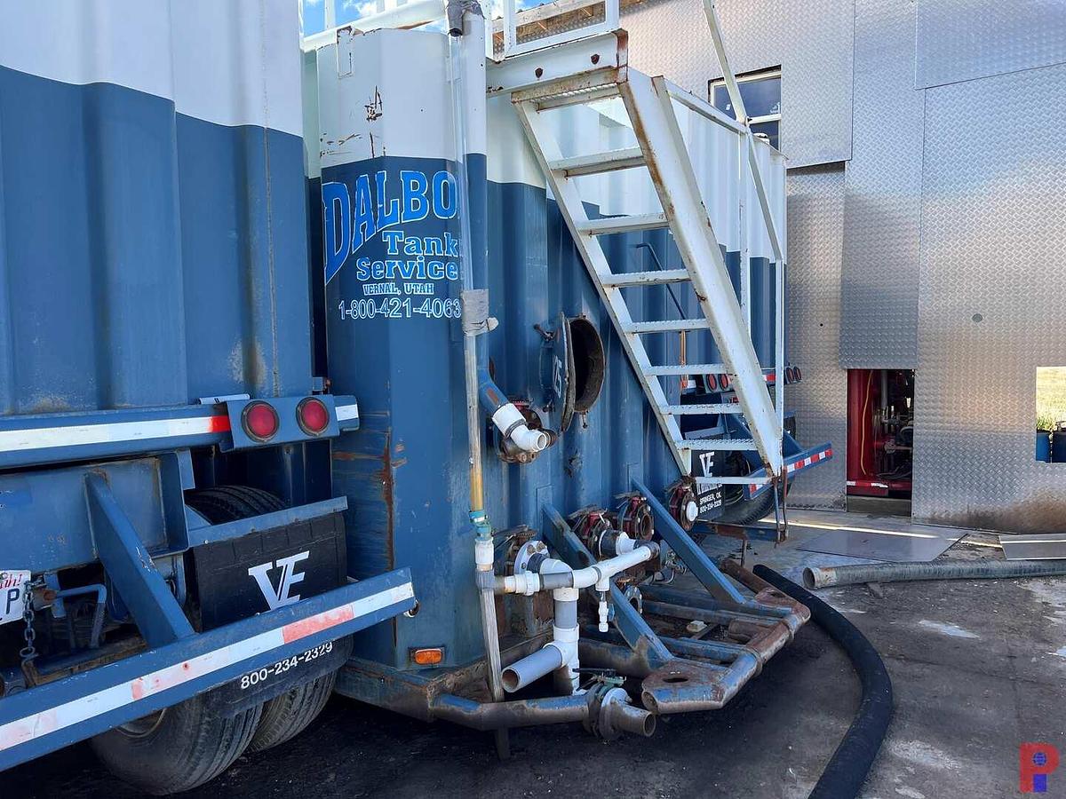 Used 1998 V.E. ENTERPRISES 500BBL SINGLE AXLE FRAC TANK