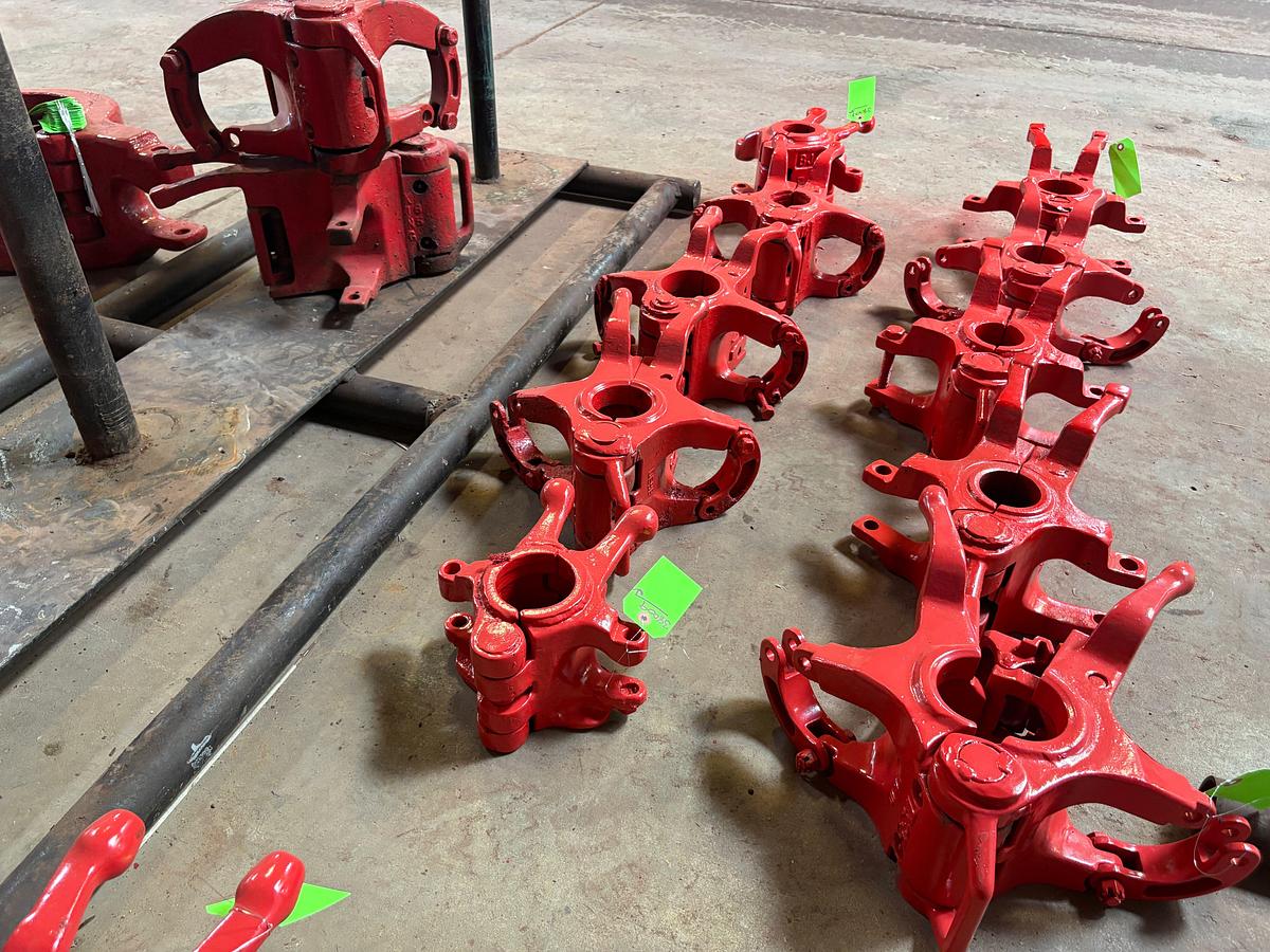 Used (5x$) assorted 2” to 2-7/8” 35 ton tubing elevators