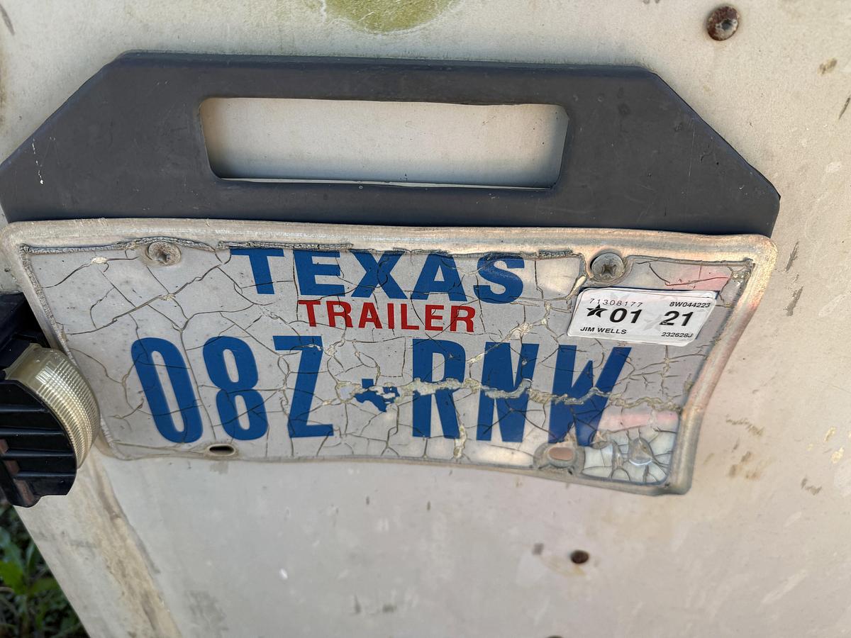 Used 12’ T/A BUMPER PULL DOGHOUSE TRAILER