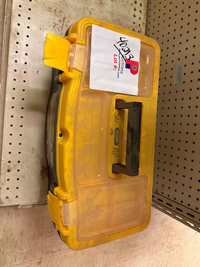 Used TOOLBOX W/ (24) SOAP STICKS