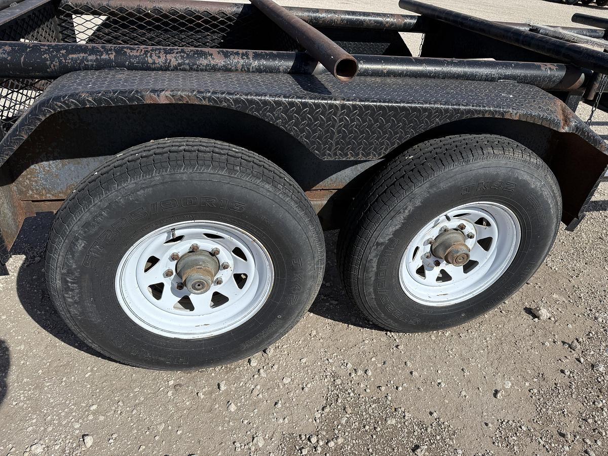 Used BIG TEX 30’ X 68” T/A BUMPER PULL PIPE TRAILER