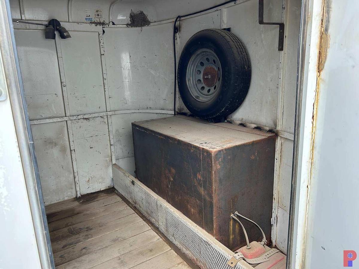 Used 2004 CM TRAILERS 15’ T/A CREW / DOGHOUSE BUMPER PULL TRAILER
